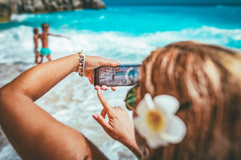 Los mejores móviles para tomar fotografías en la playa